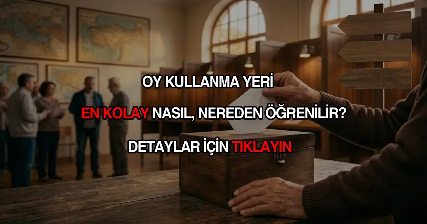 Oy kullanma yeri öğrenme